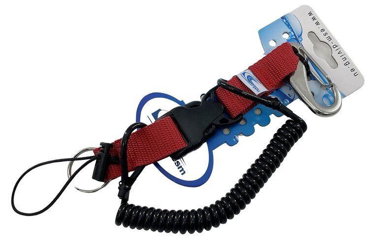 Shockline kevlar met karabijnhaak