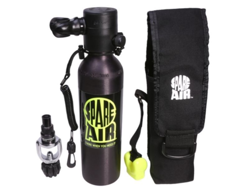 Spare Air kit 600 Black (incl. Dial Gauge)