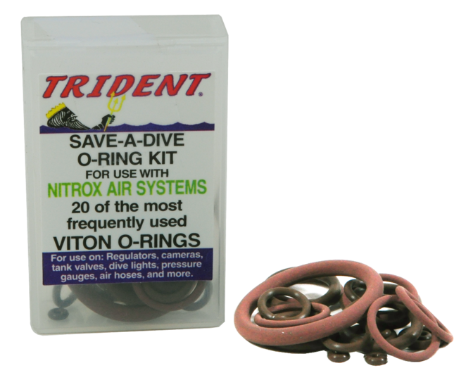 o-ring kit 20 stuks &quot;NITROX&quot;