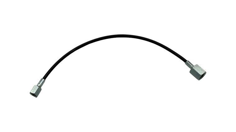 High pressure hose 1/4 &gt; 1/8 - 30 cm schietsport
