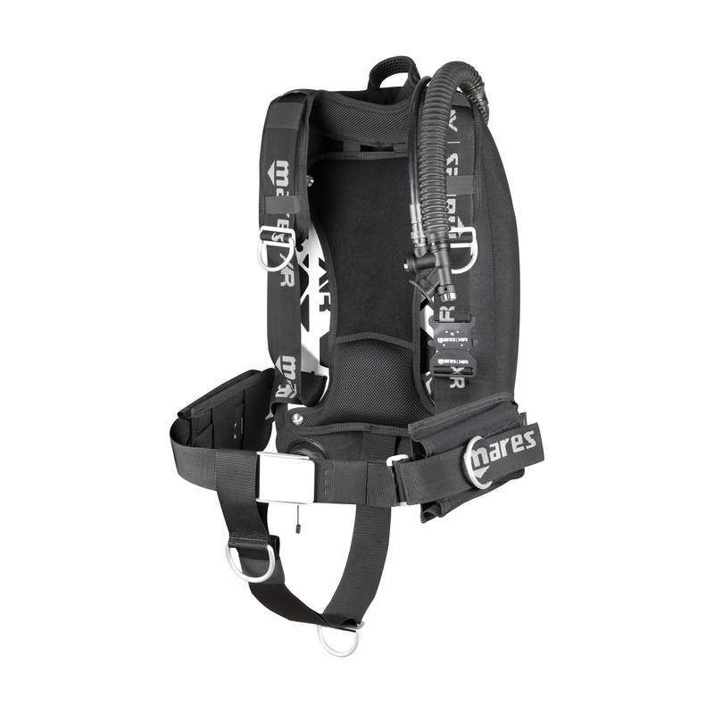 Mares XR-REC Silver Single Backm. Set -XR Line