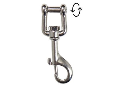 Highland SS Shackle Bolt Snap 100 mm