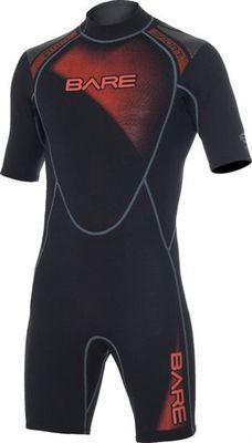 Bare shorty sport 2 mm red Heren