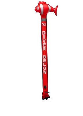 Q-dive SMB de luxe orange 180 lang met Nemo