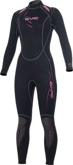 Bare Duikpak 3/2 mm Sport Full Pink Dames