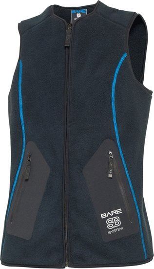 Bare SB system mid layer vest women