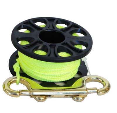 Vinger Reel 20 meter Geel