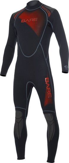 Bare Duikpak 3/2 mm Sport Full Red Man