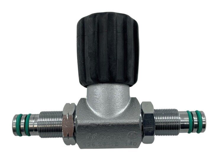 Manifold with isolator 7+7lt Nitrox