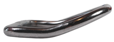 D-ring Bended-D RVS 6 x 5 cm