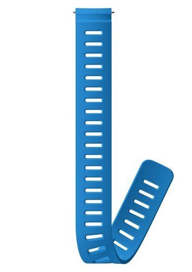 Suunto 24mm dive 1 silicone extension strap D5 blue xl
