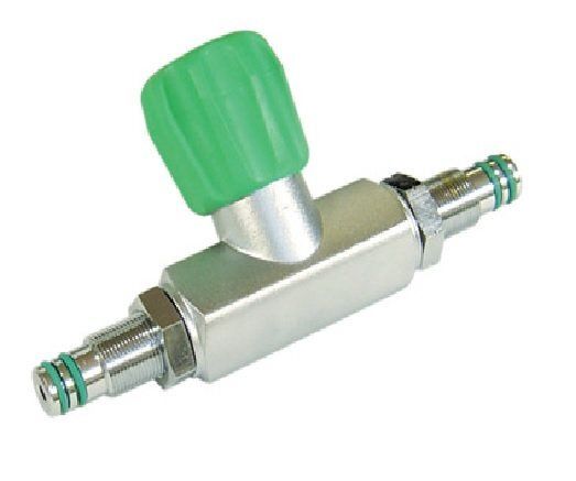 manifold met kraan viton 10+10 carbon