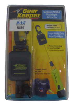Gear keeper RT4 medium retractor for flashlights