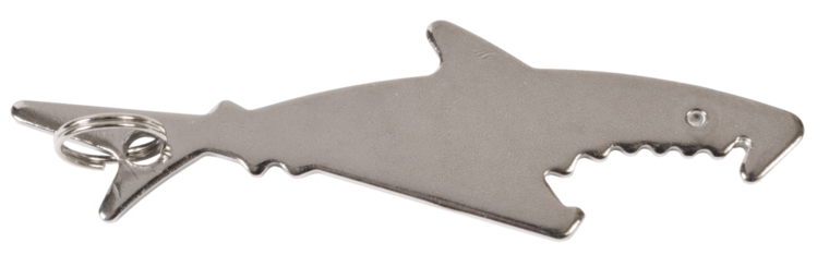 Sleutelhanger-Flessenopener Shark