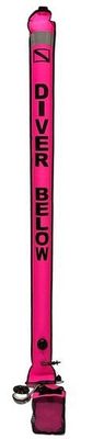 SMB Pink 180 cm lang met reel en bag