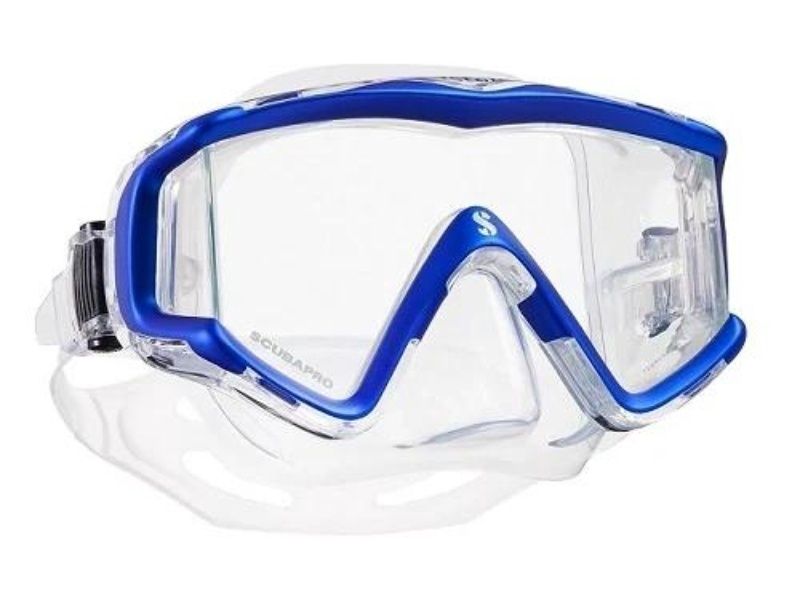 Scubapro Crystal Vu Duikbril, Kleur: Clear Blauw