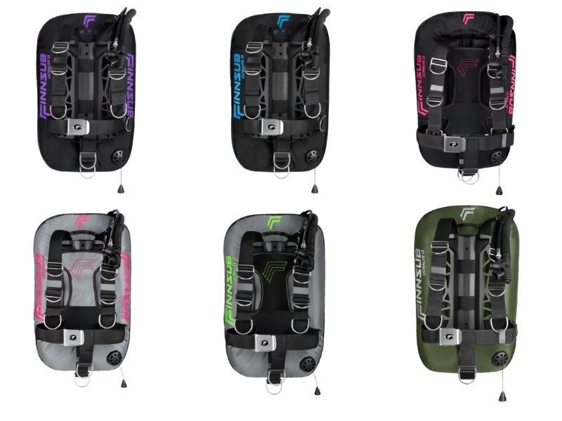 Finnsub Fly Ultralite Wing set pink