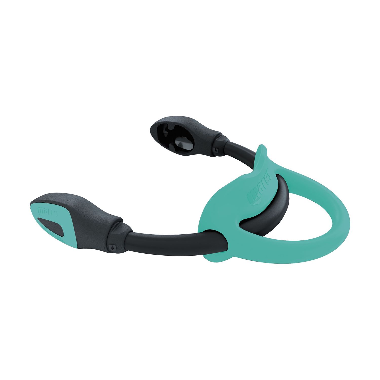 Bungee Fin Strap Colored (Pair), Kleur: Aqua, Maat: XS/S