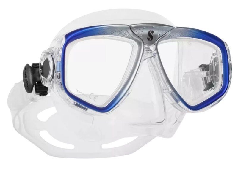 Scubapro Zoom Mask, Kleur: Blauw Clear