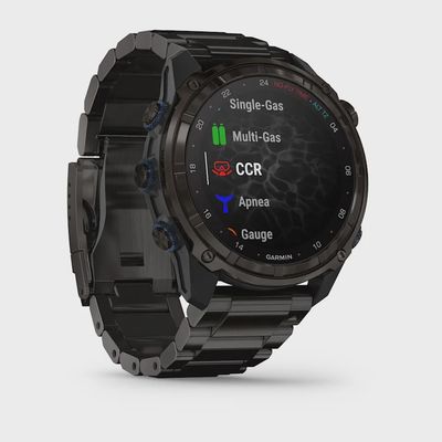 Garmin Descent Mk3i – 51 mm Carbon grey DLC titanium met DLC titanium band