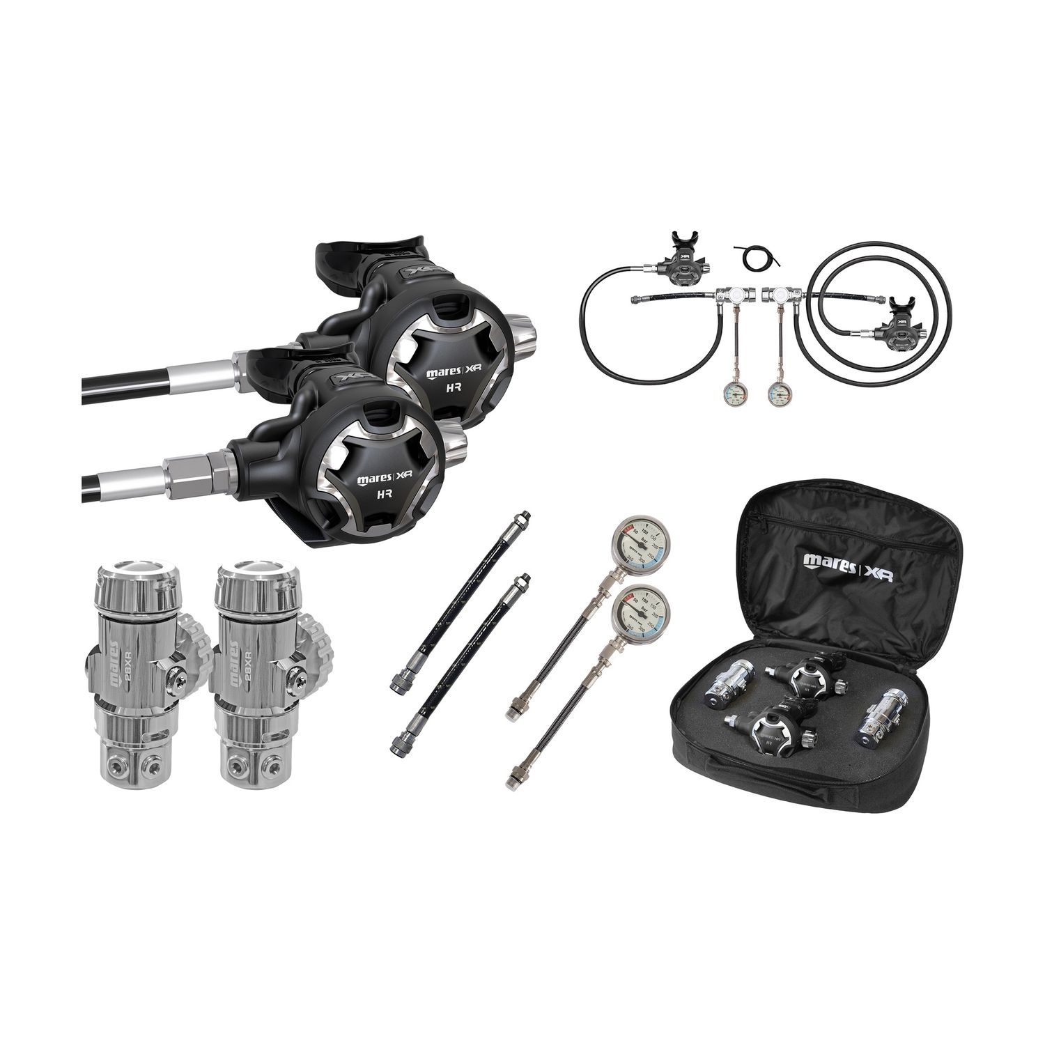 Mares 28XR with HR - Full SM Tek set - XR Line