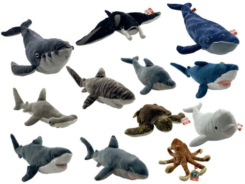 Pluche Zeedieren Medium Wild Republic