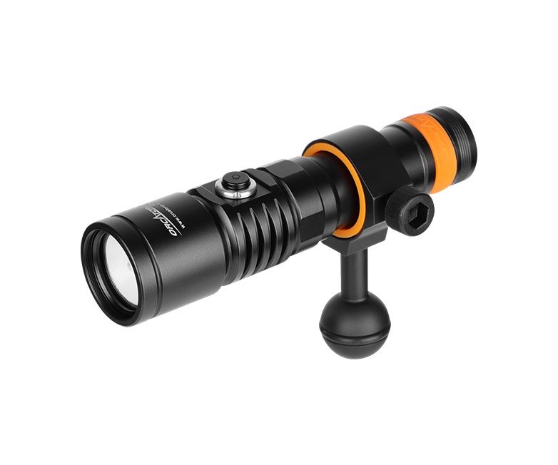 OrcaTorch D710V 3 color videolight +ball