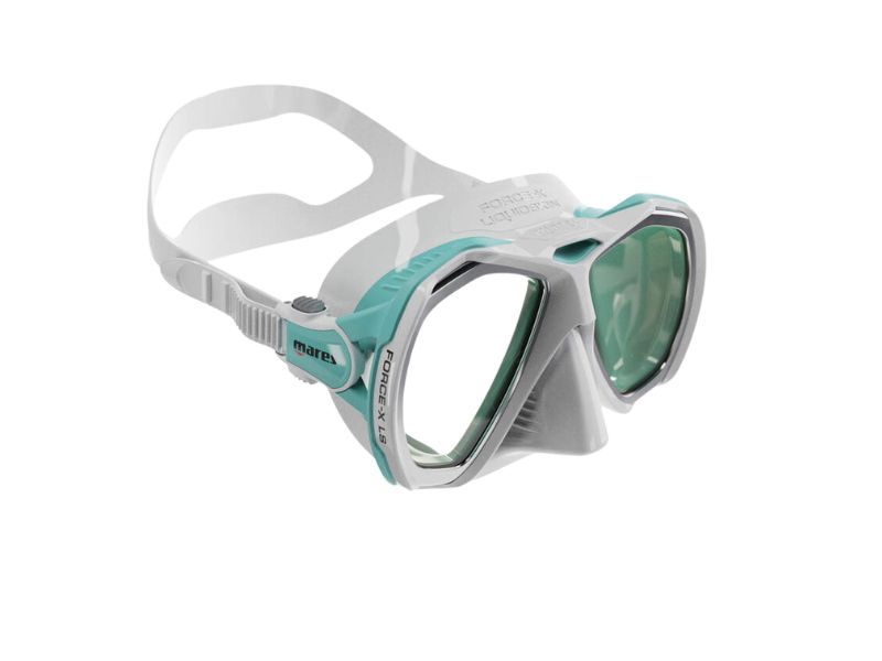 Mares Mask Force-X LS, Kleur: Aqua-Wit
