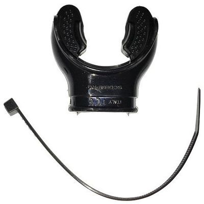 comfort mouthp. blk silic pkgd