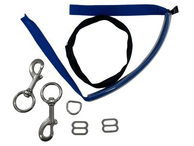 Rigging voor stage/ deco fles van ∅ 140 - 160 mm (7 liter/200 bar)