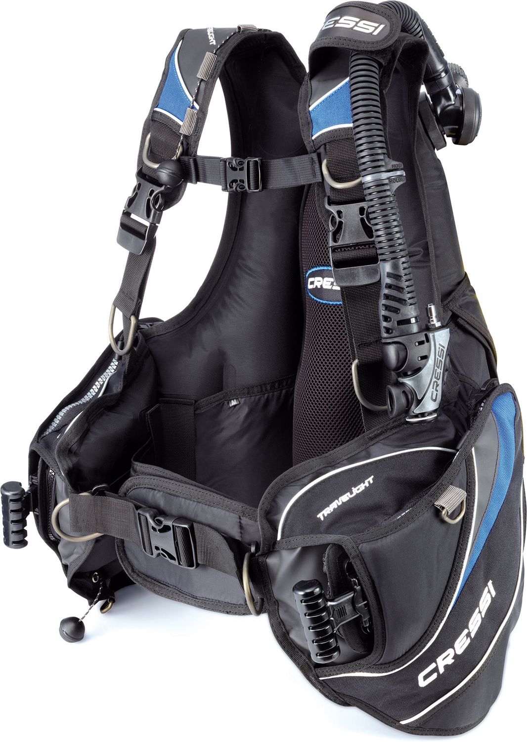 Cressi Travelight B.C.D. Men Black/blue