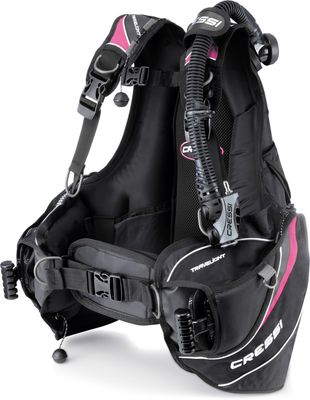 Cressi Travelight B.C.D. Women Black/pink