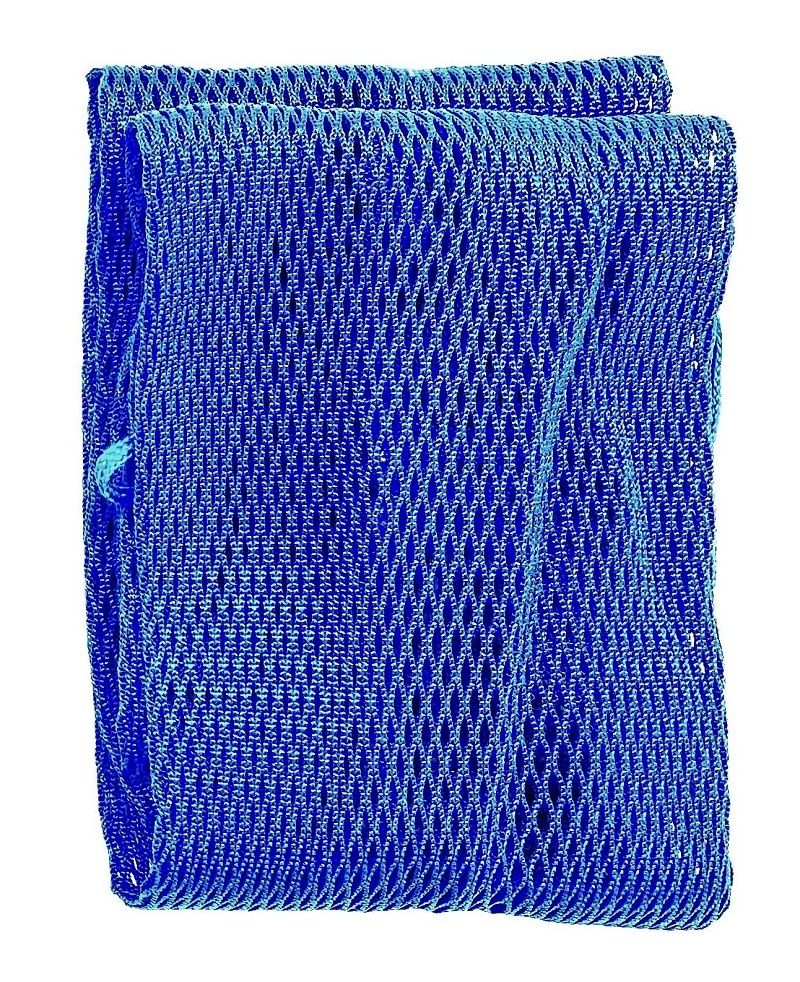 Duikfles 10 liter 232 bar, Flesnet: Blauw, Handvat: Geen handvat