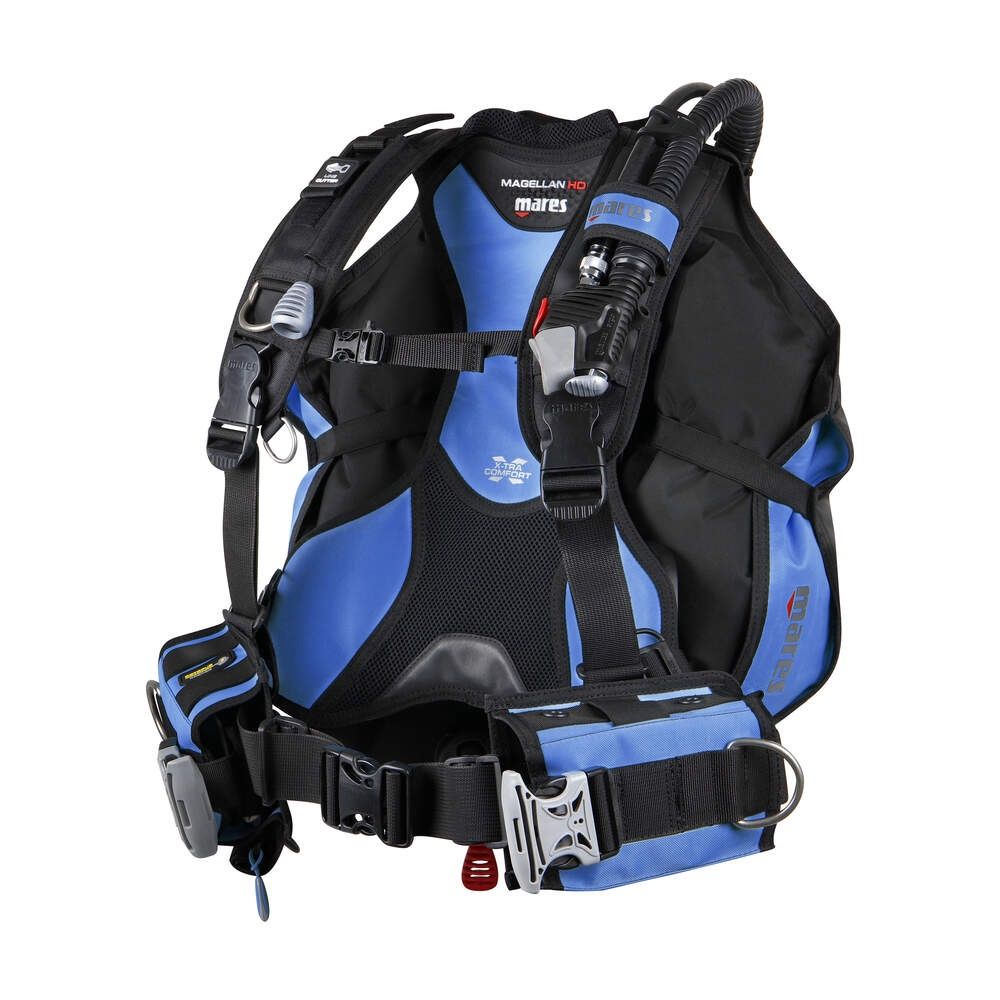 Mares BCD Magellan HD, Kleur: Blauw, Maat: XS