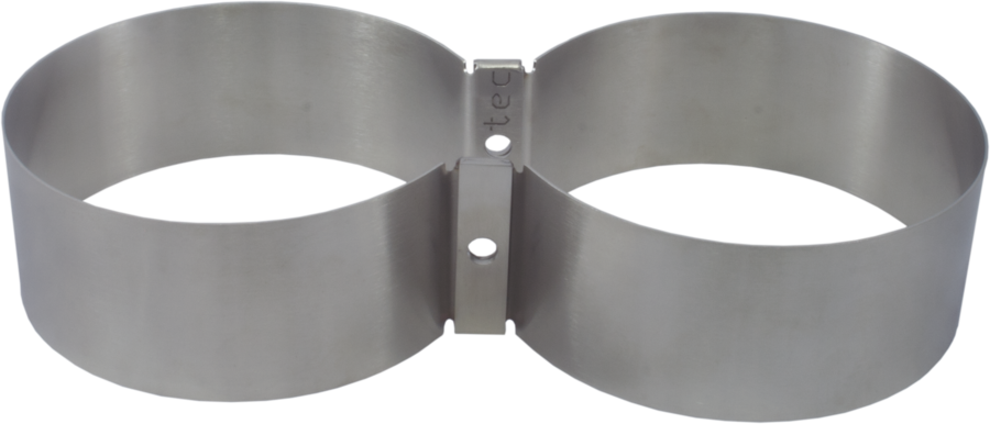 v4tec Tankbands smal 140/154 mm incl. Bolt Kit