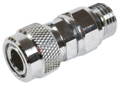 Regulator hose 9/16 to INT inflator adapter