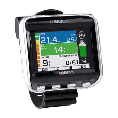 Duikcomputers met tankdrukmeting