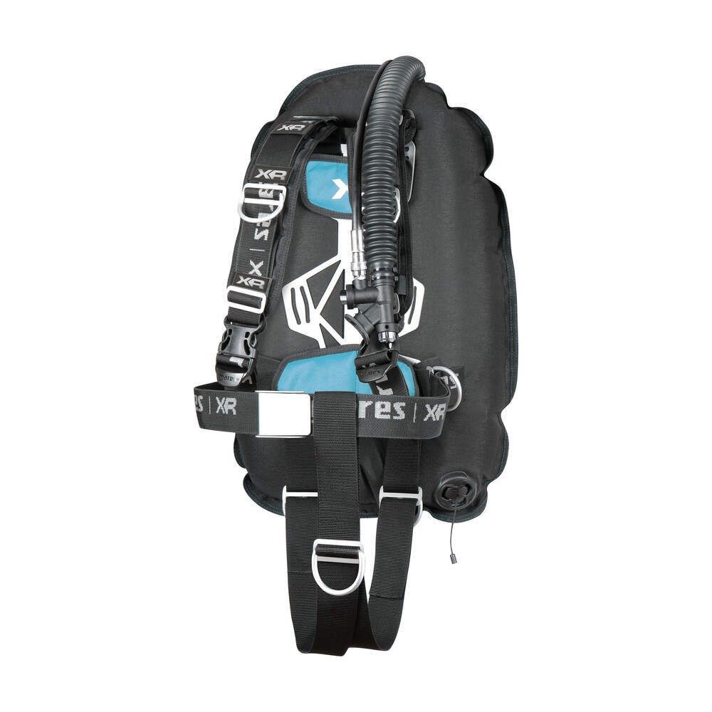 Mares XR-REC TRIM SINGLE BACKM. SET - XR LINE, Kleur: Aqua