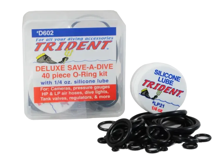 deluxe save a dive/40 o ringen with silicone