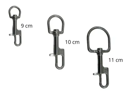 Bolt snap with large finger tab