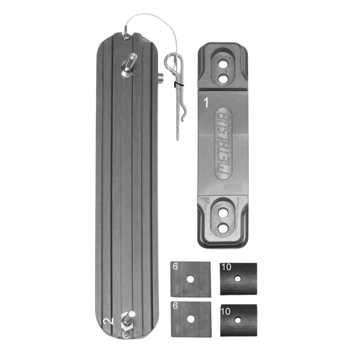 Metalsub Set 2 Permanent Backpack met blokplaat