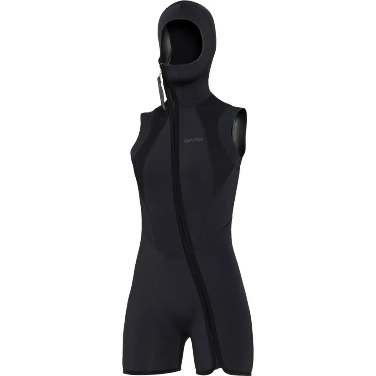 Bare 7mm Step-In Hooded Vest Dames