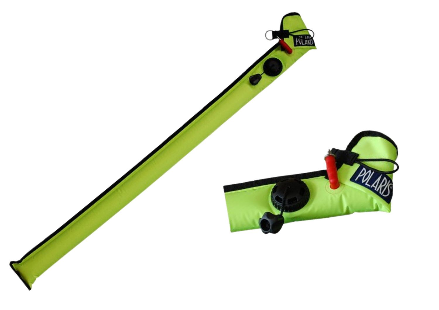 Tec Buoy 120 cm, volledig gesloten Decoboei/ OSB-SMB, Kleur: Geel