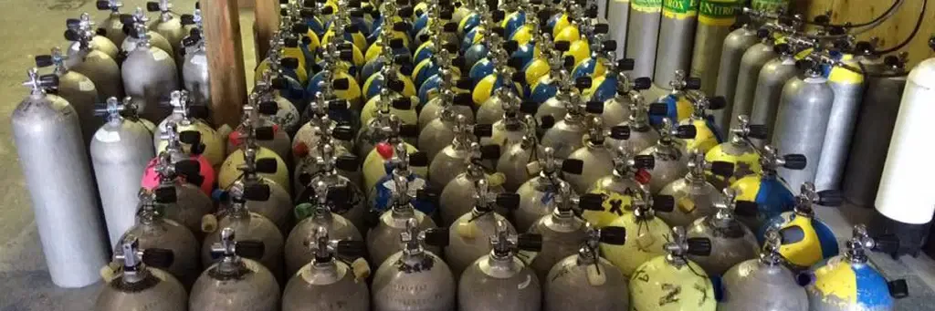 Duikfles keuring – Visuele &amp; hydrostatische keuring