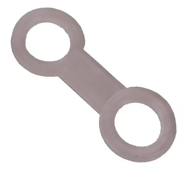 Snorkelhouder clear rubber