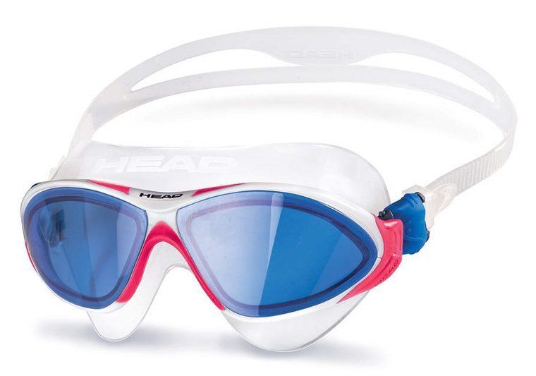 Zwembril Horizon rood blauw
