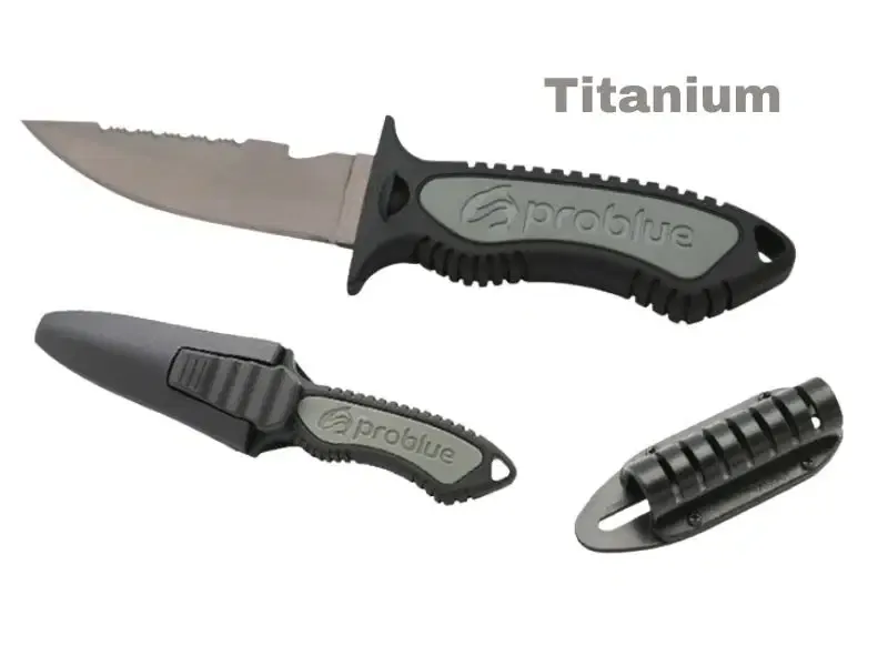 Problue titanium duikmes
