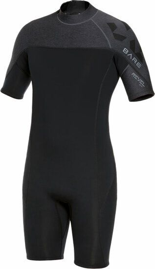 Bare Revel 2mm shorty wetsuit heren voor warmwater duiken