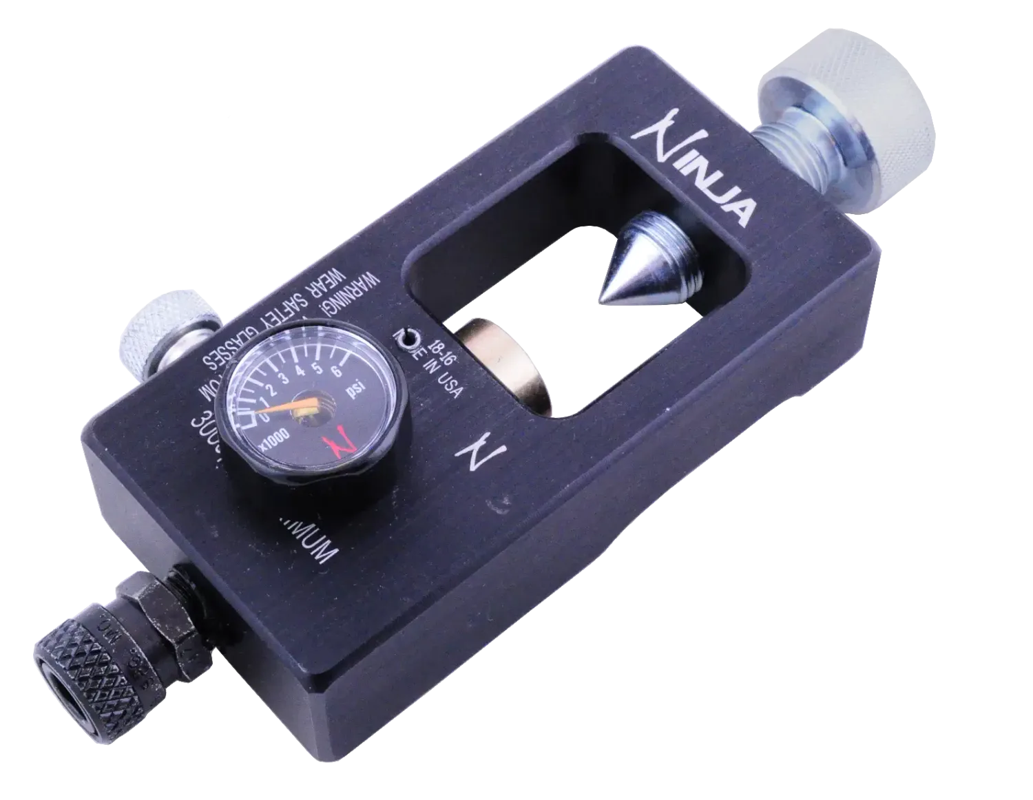 Deluxe Paint Ball Filler with Gauge -Ninja