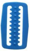 Loodstopper pvc, Kleur: Blauw